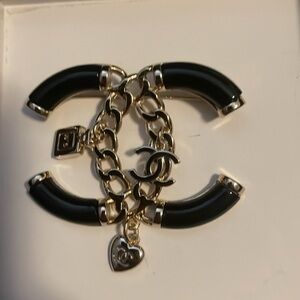 Excellent condition Chanel brooch with charms